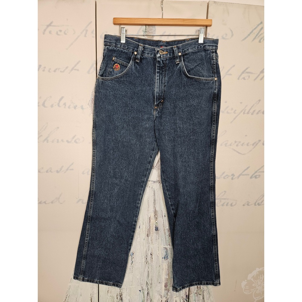 Wrangler TwentyX Jeans 34x30 Blue Slim Fit Style 25 Western Cowboy Denim